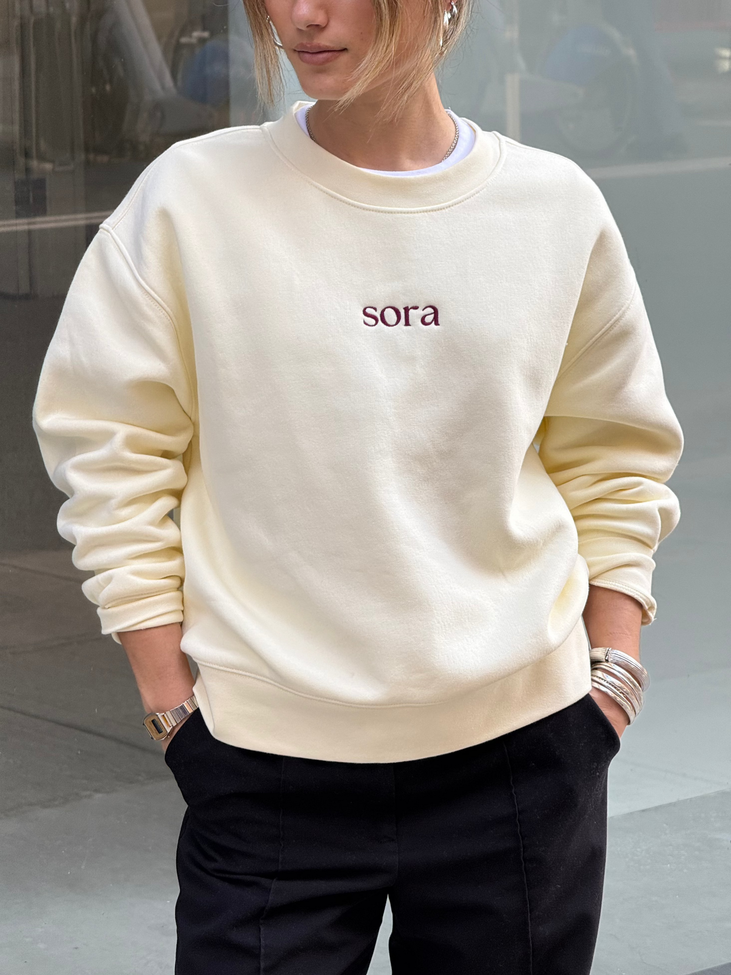 Sora Butter Crewneck