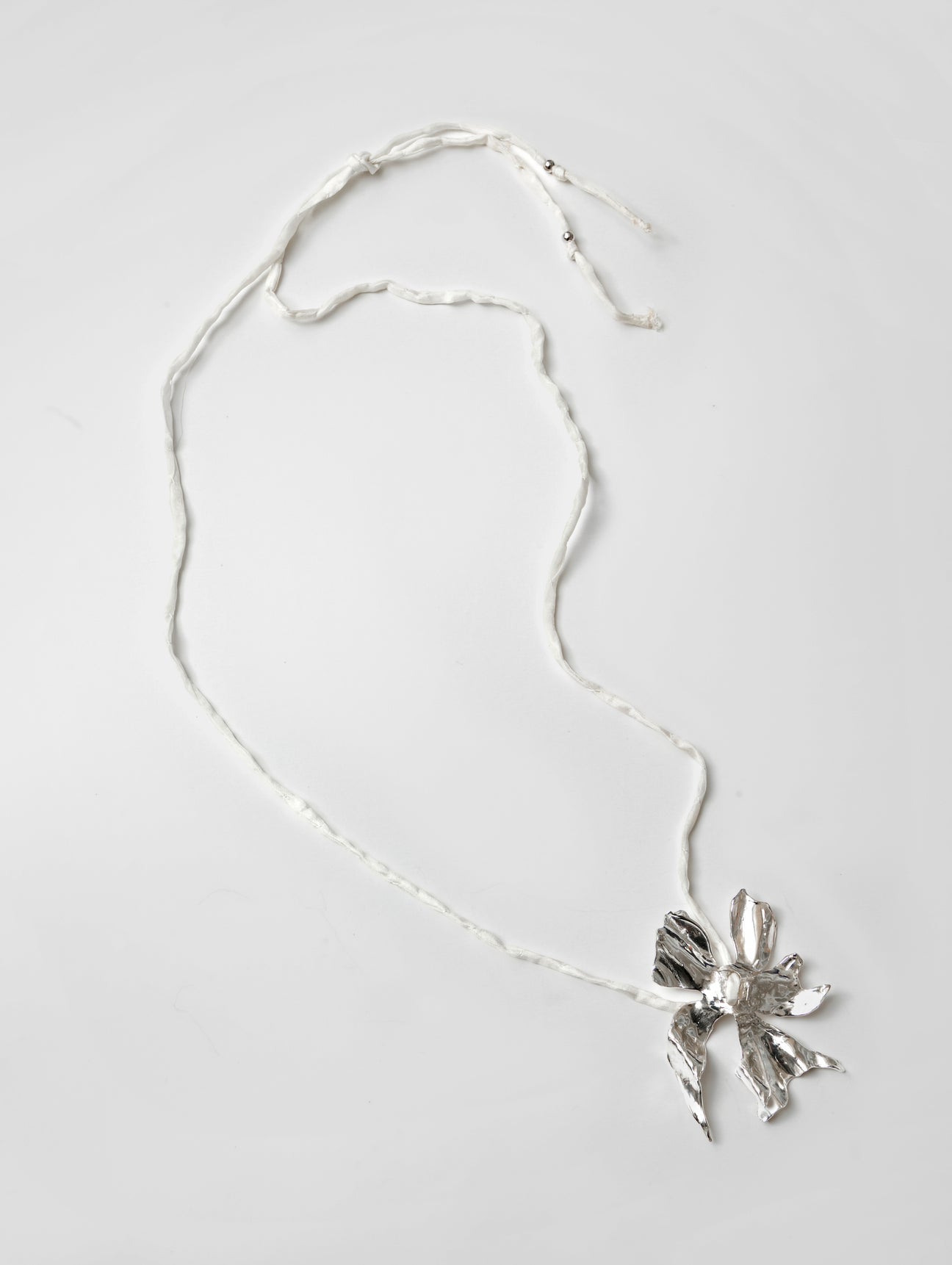 Flower Cord Necklace
