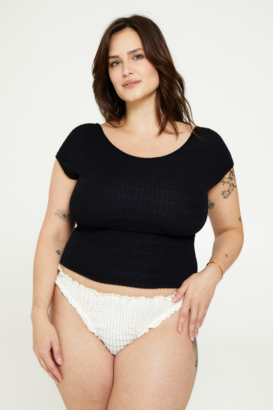 Plush Backless Tee
