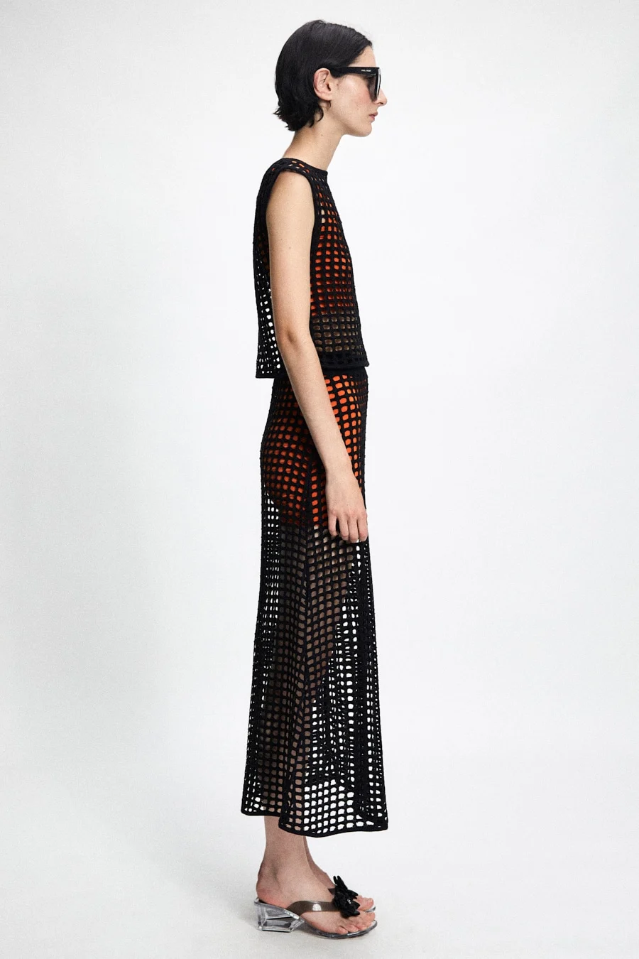 Clair Crochet Skirt