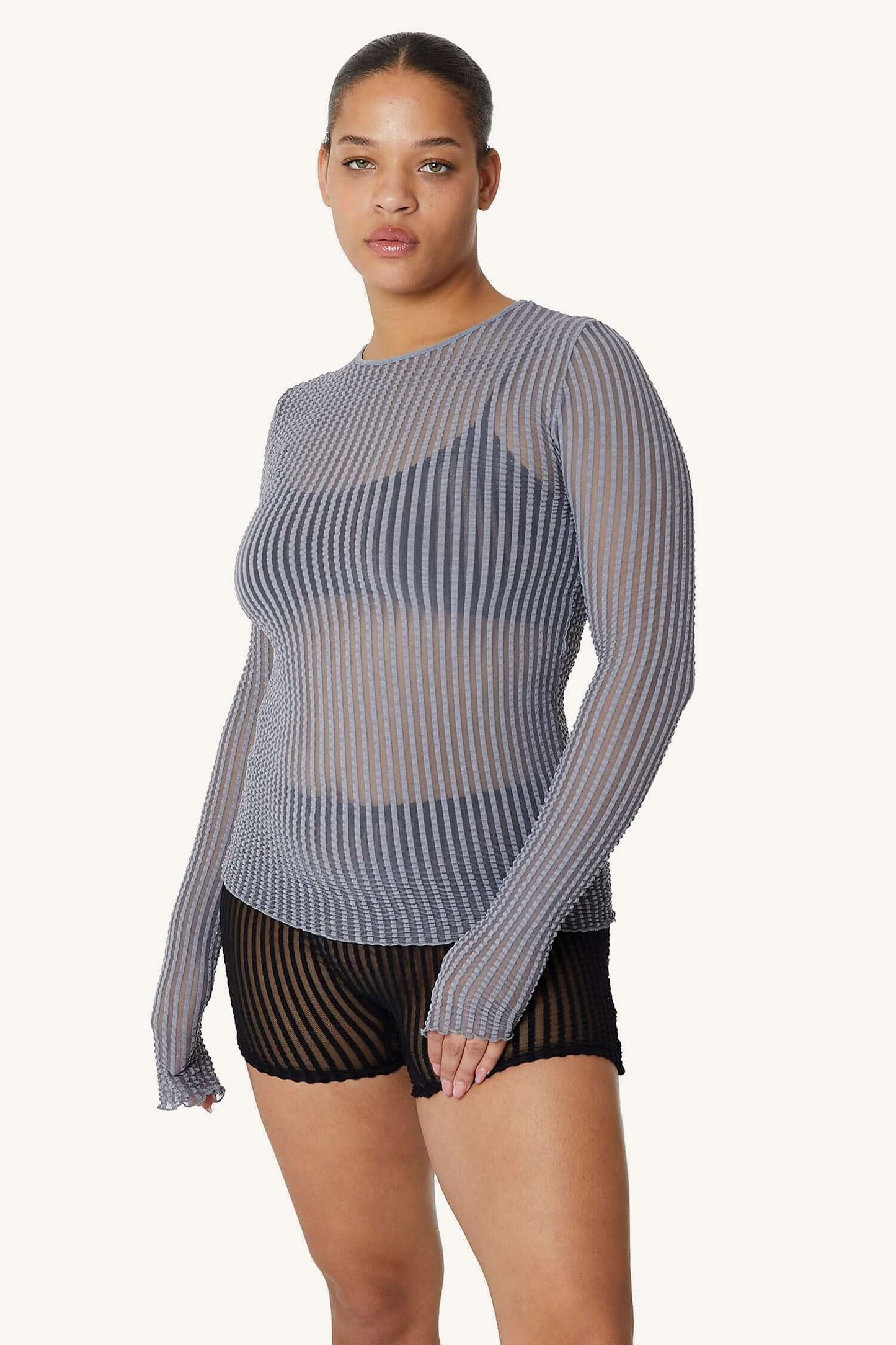 Addison Mesh Long Sleeve
