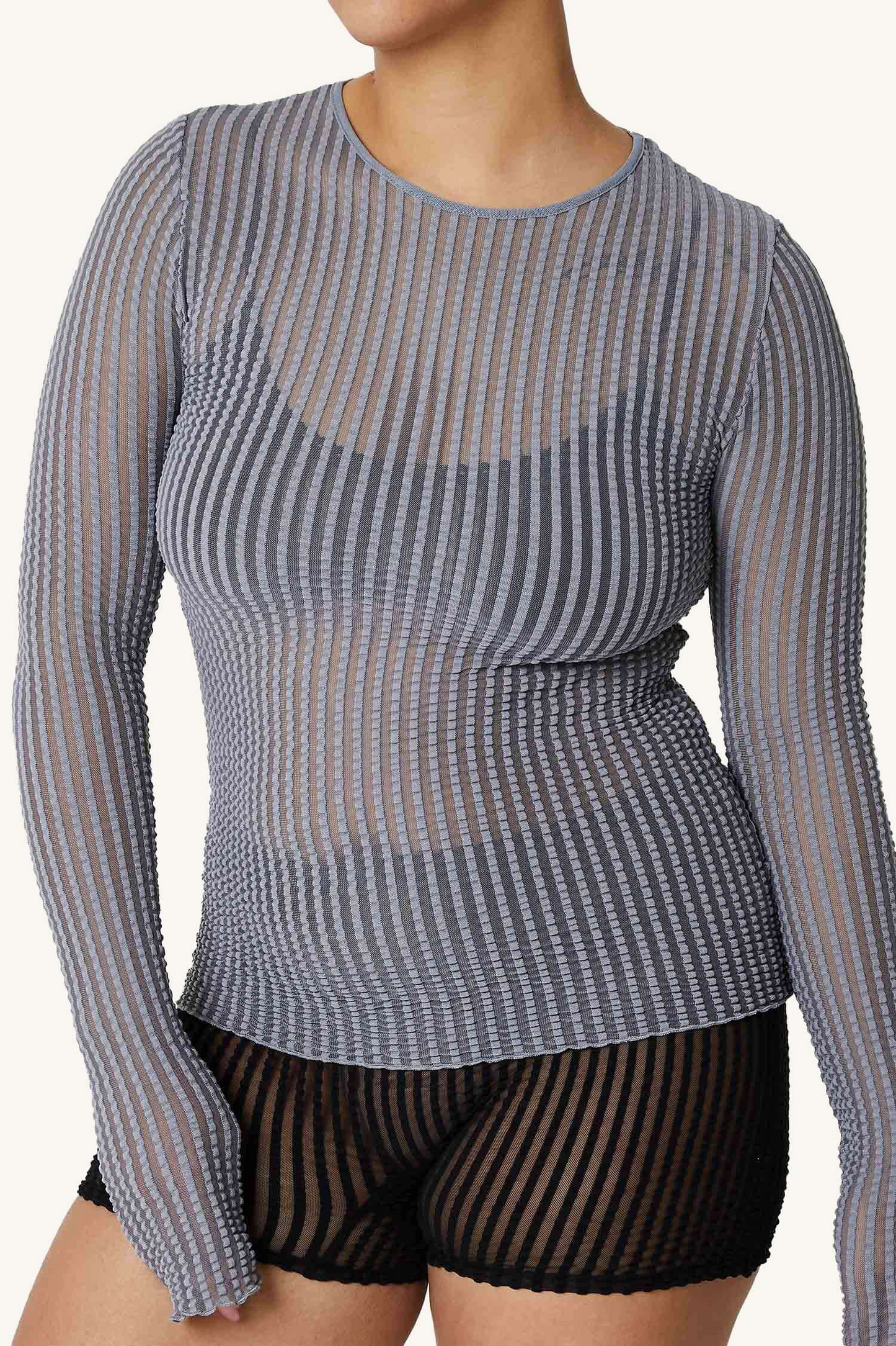 Addison Mesh Long Sleeve