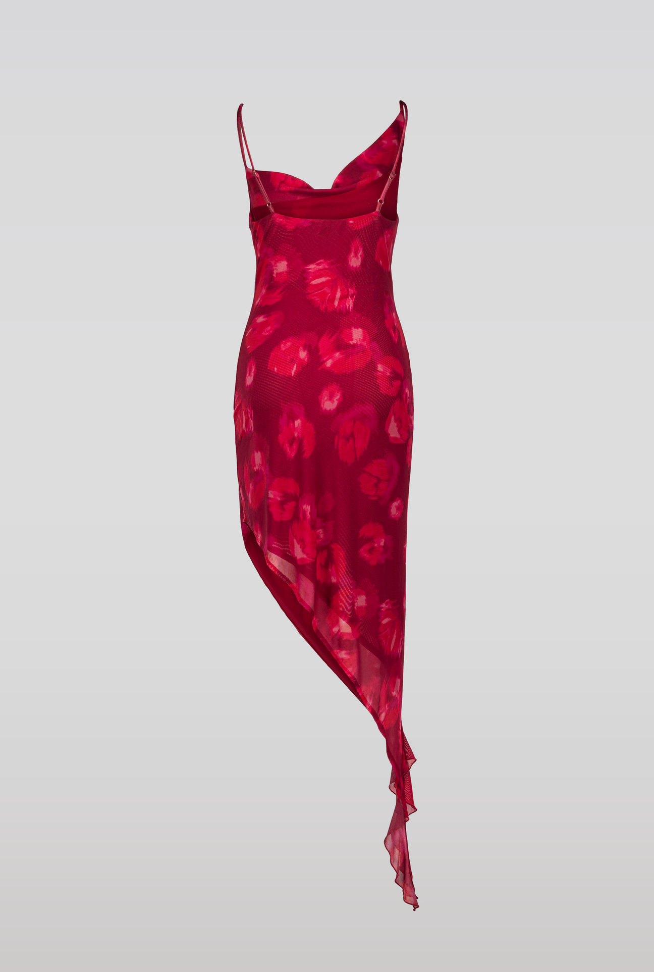 Asymmetric Mesh Dress