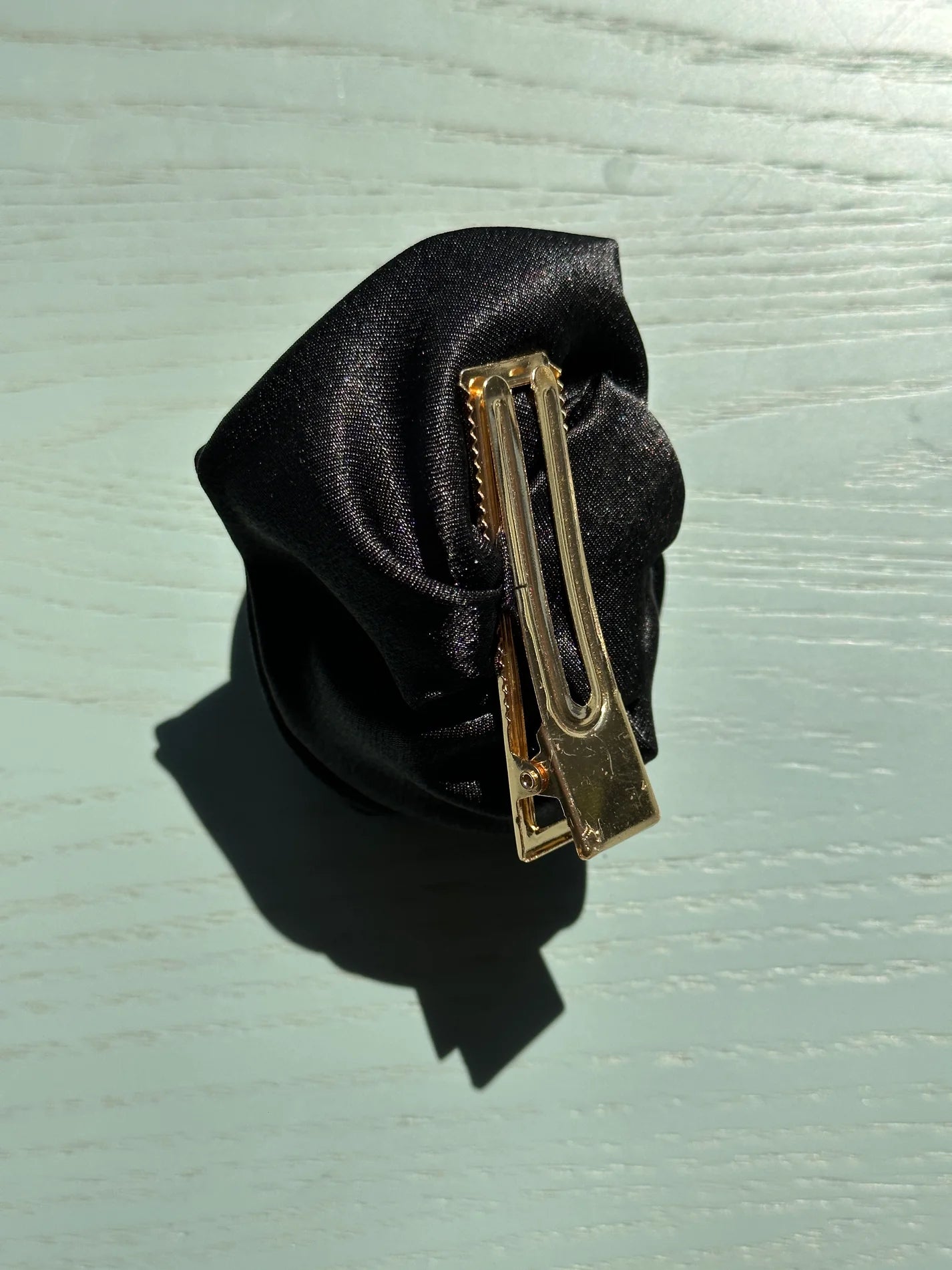 Satin Rose Clip
