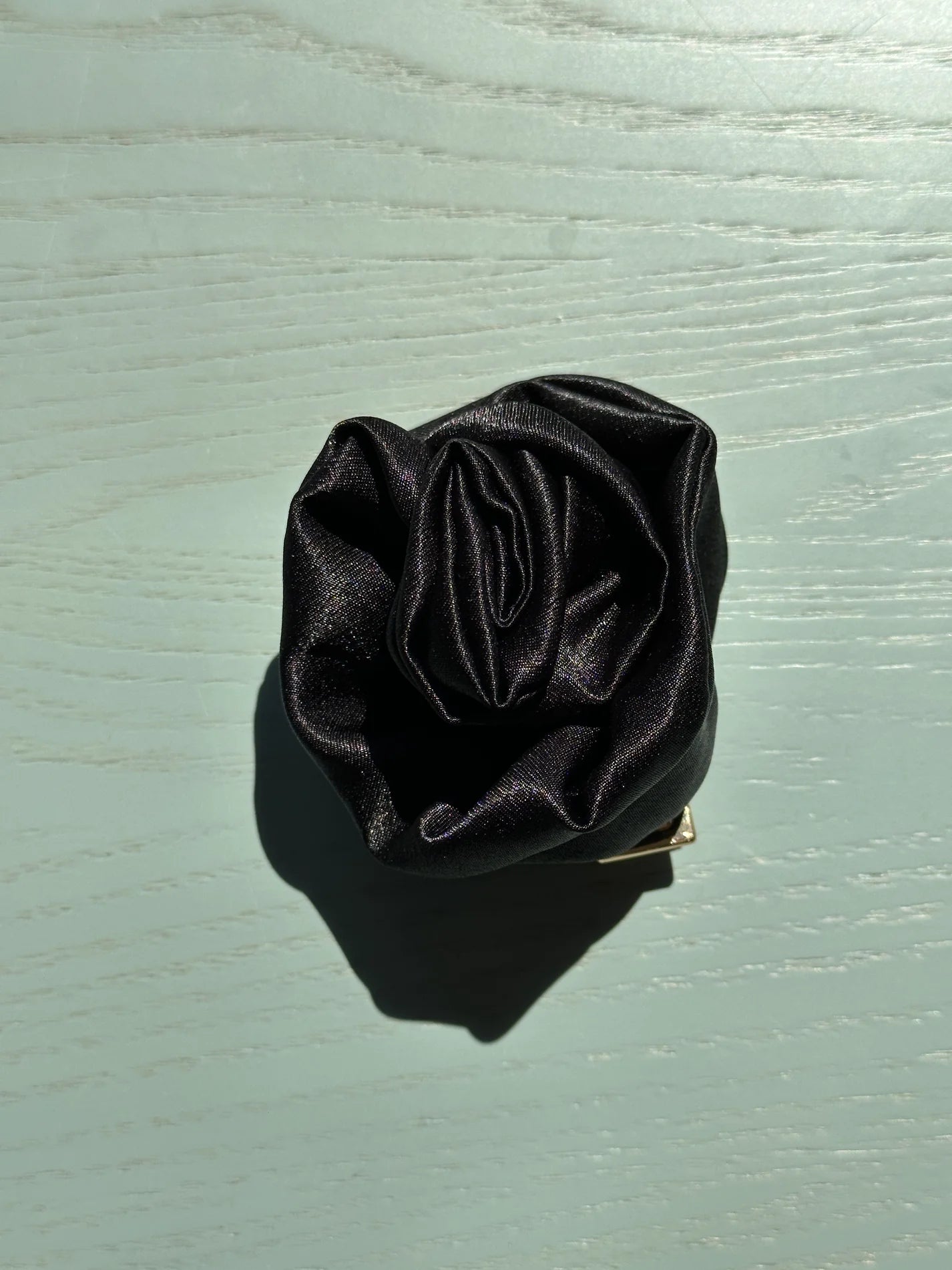 Satin Rose Clip
