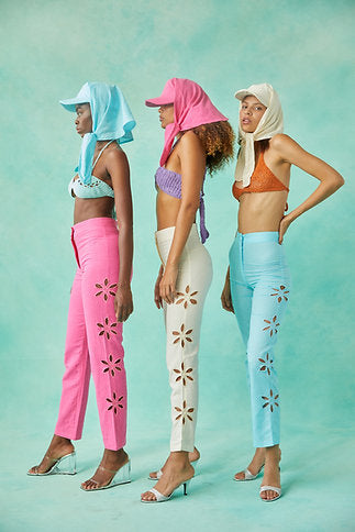 Ivory Jorgelina Pant