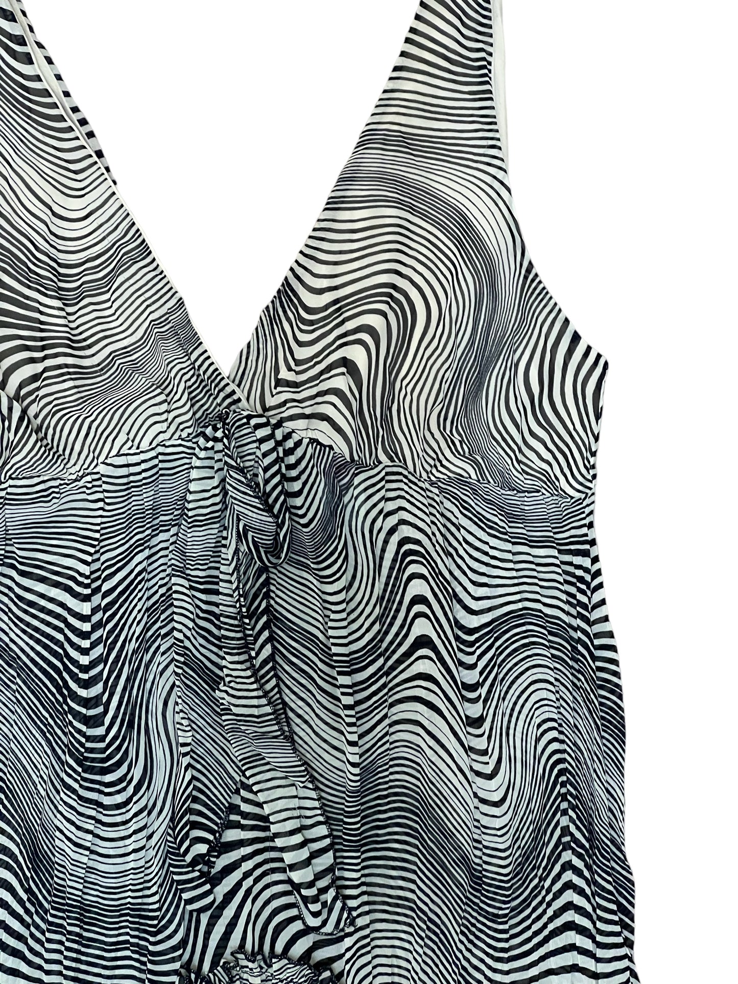 Zebra Print Mini Dress