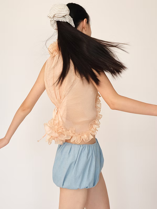 Belisse Pleated Blouse