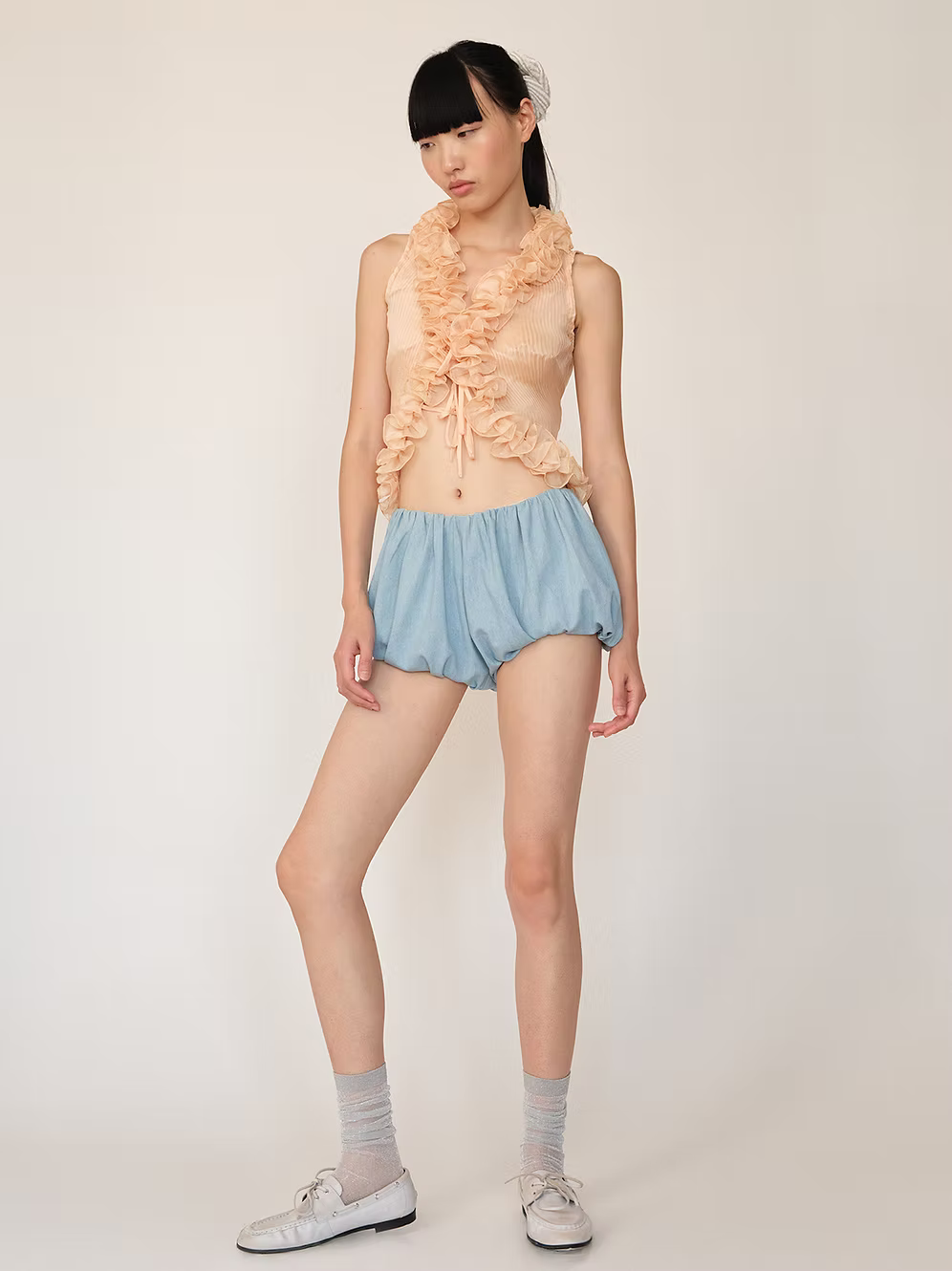 Belisse Pleated Blouse