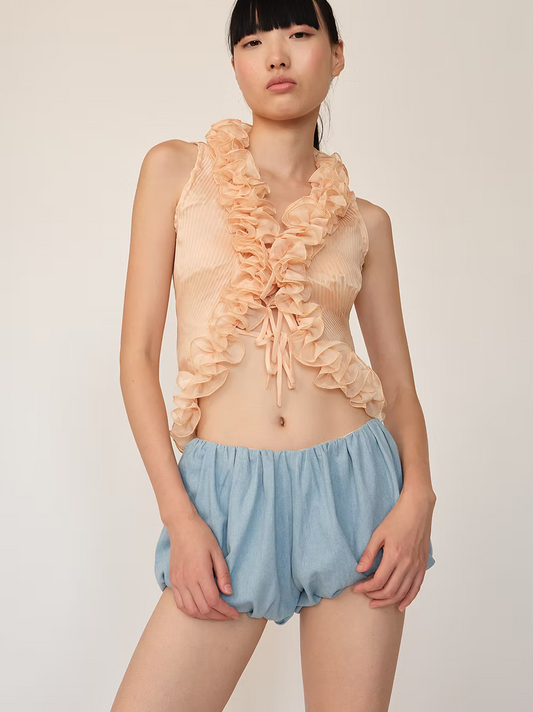 Belisse Pleated Blouse