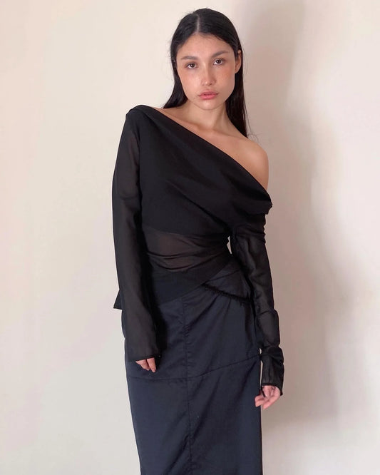 Áine Top ~ Black