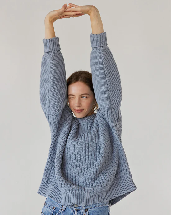 Delcia Sweater  Dust Blue