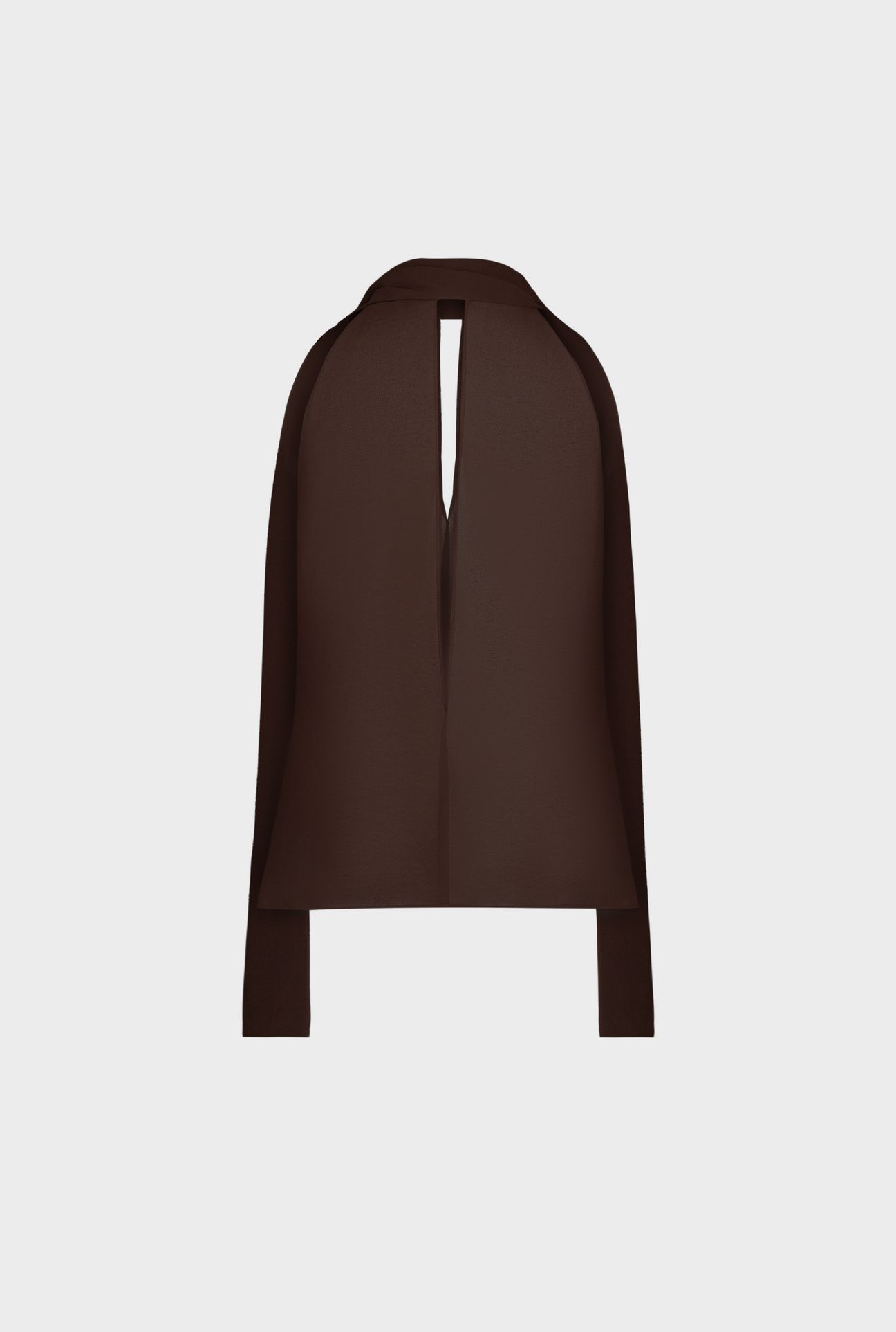 Chocolate Scarf Top