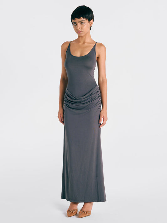 Full Moon Dress in Slate