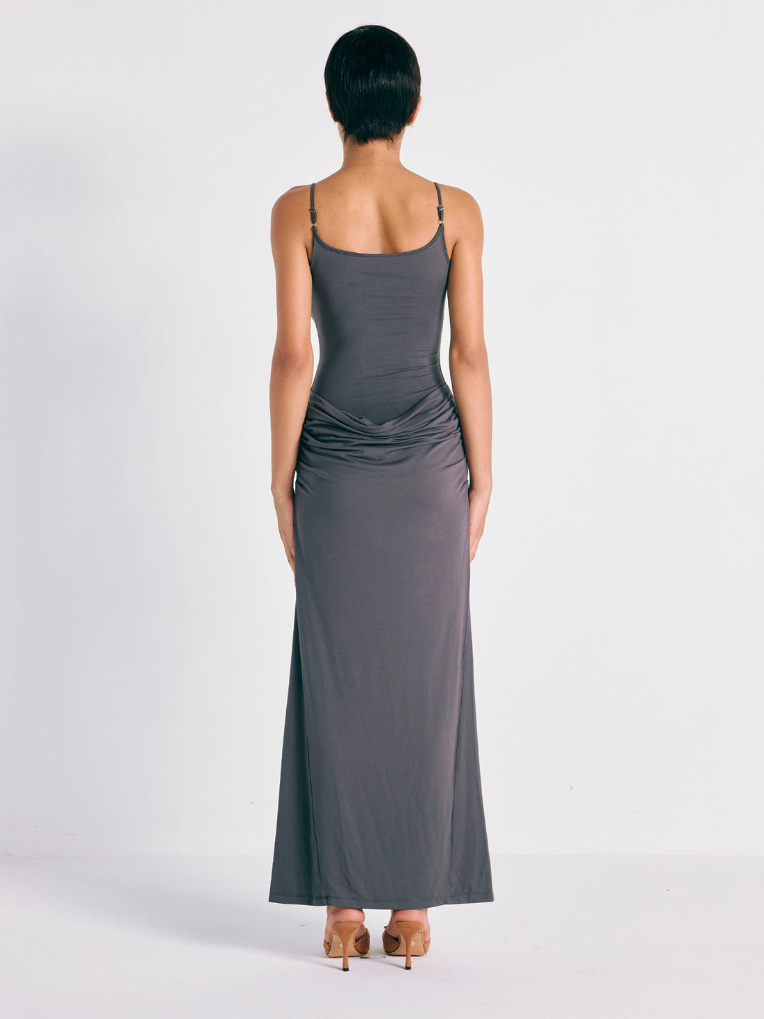 Full Moon Dress in Slate