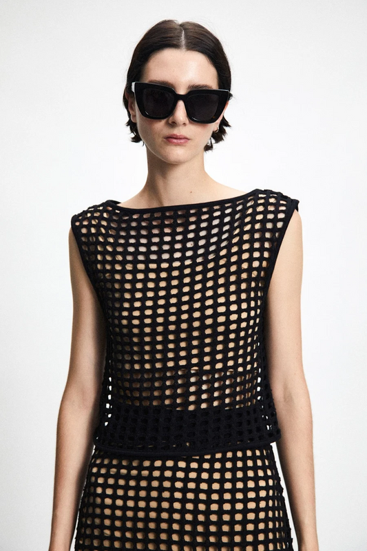 Nathan Crochet Top