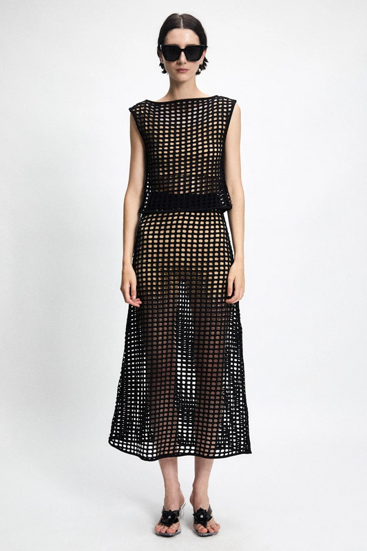 Clair Crochet Skirt