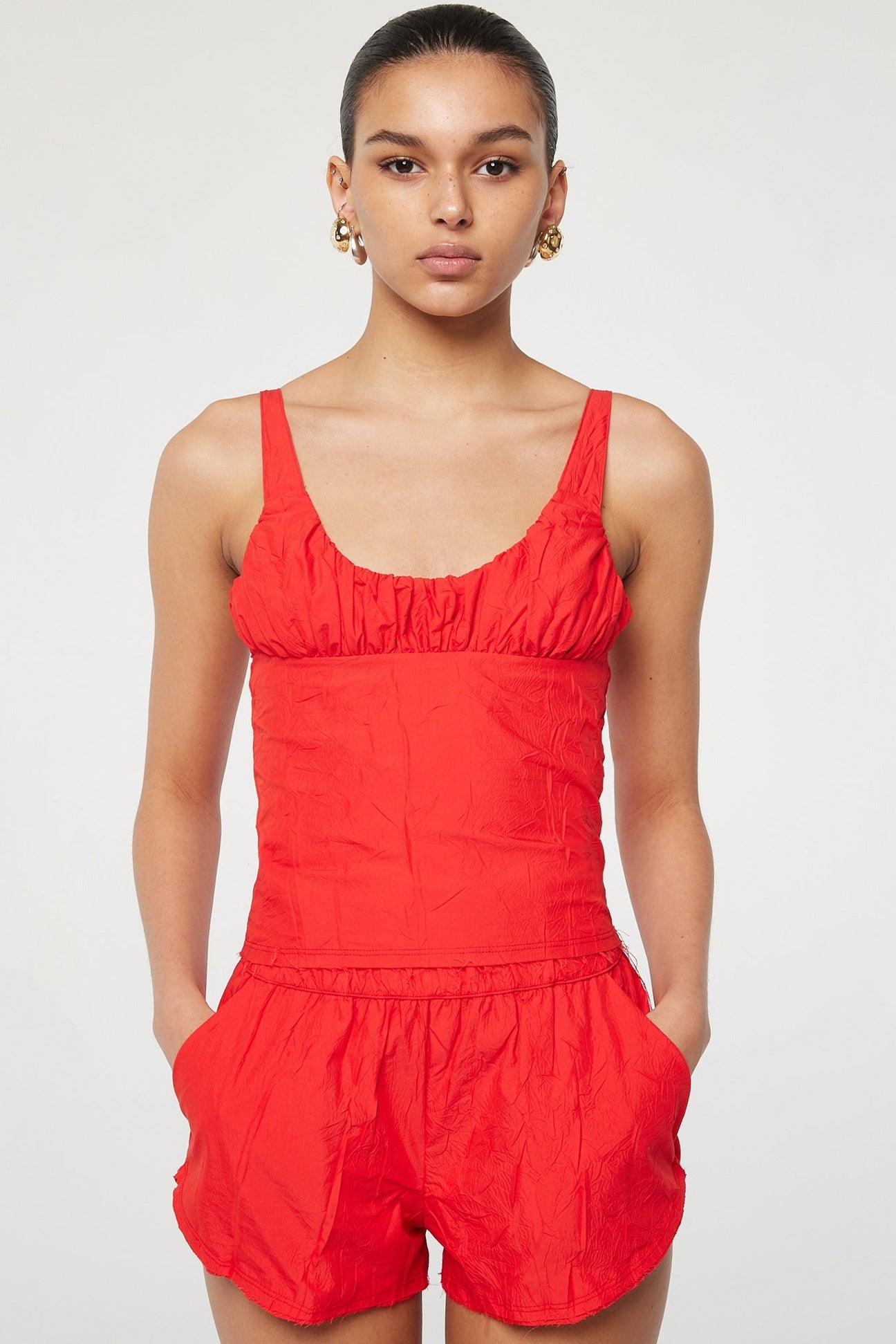 Givy Top in Cherry