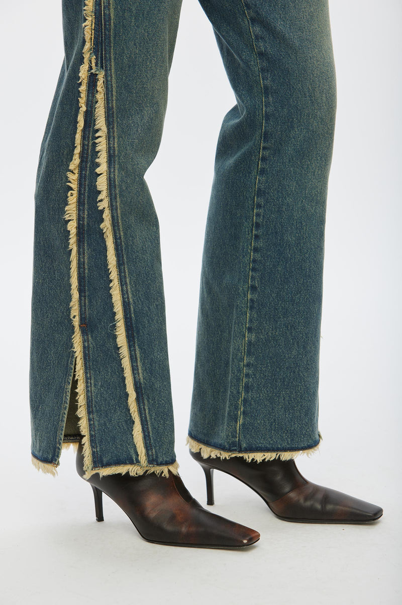 River Split Denim