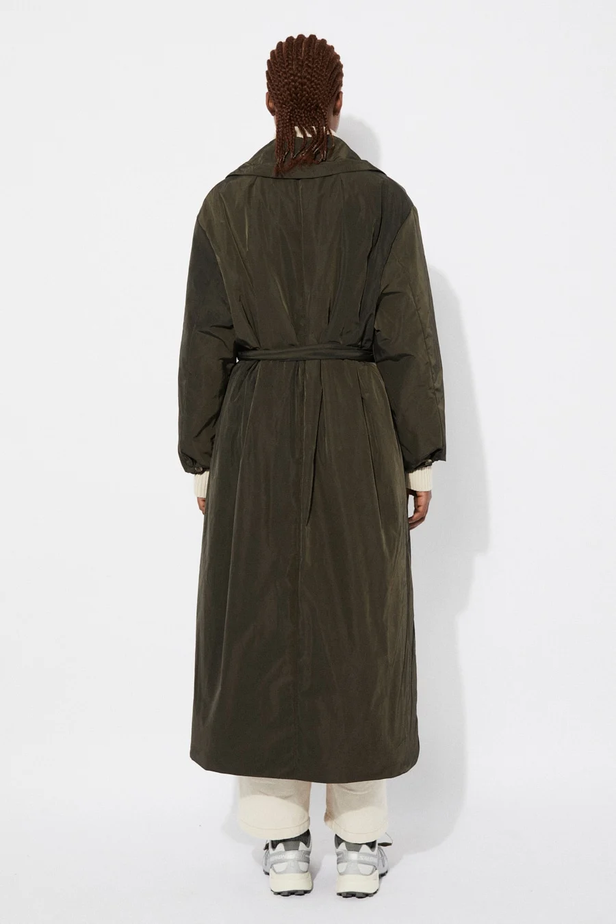 Blanc Trench Coat