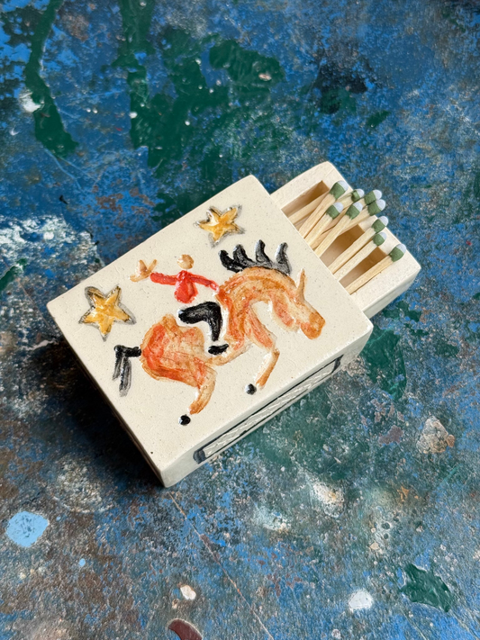 Cowboy Match Box