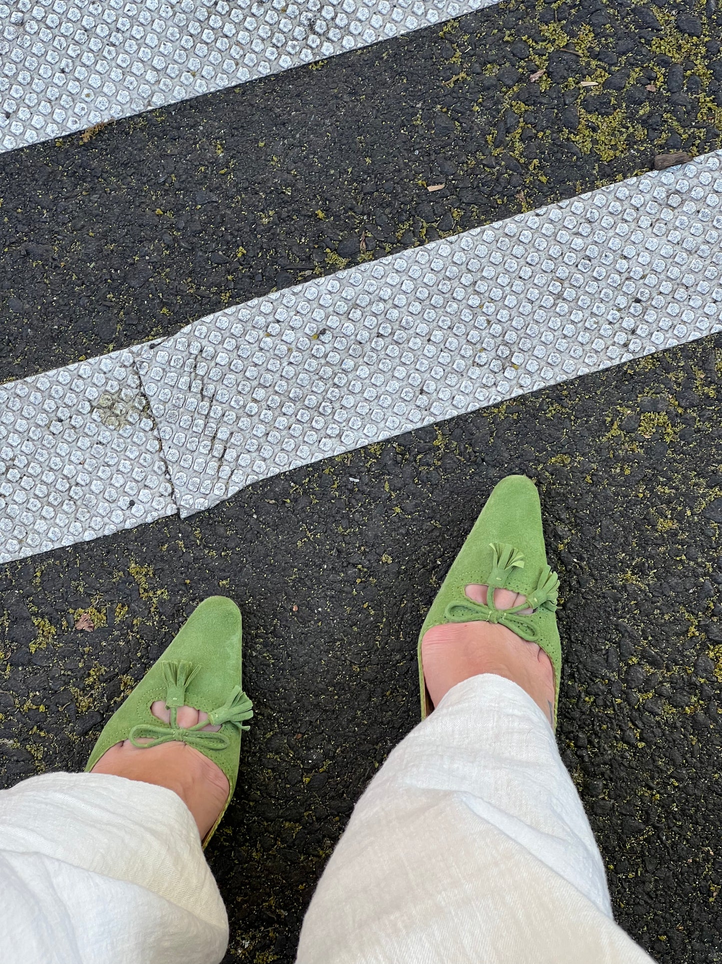 Green JC heel