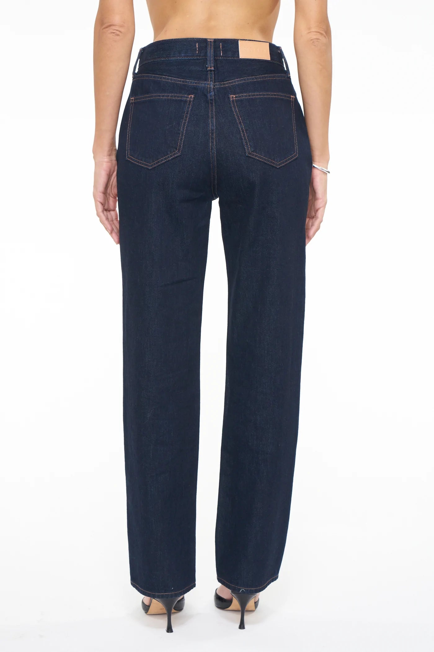 Cassie High Rise Dark Denim