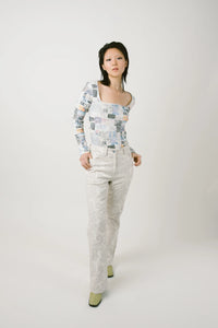 Wright Square Neck Top
