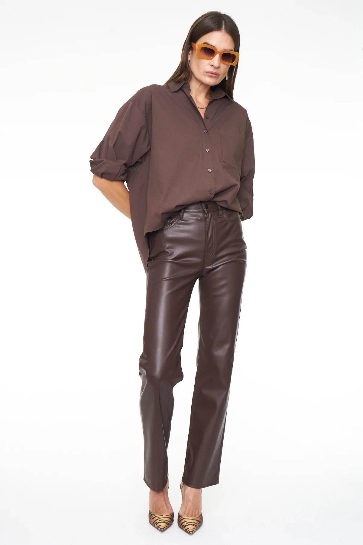 Cassie Leather Pant
