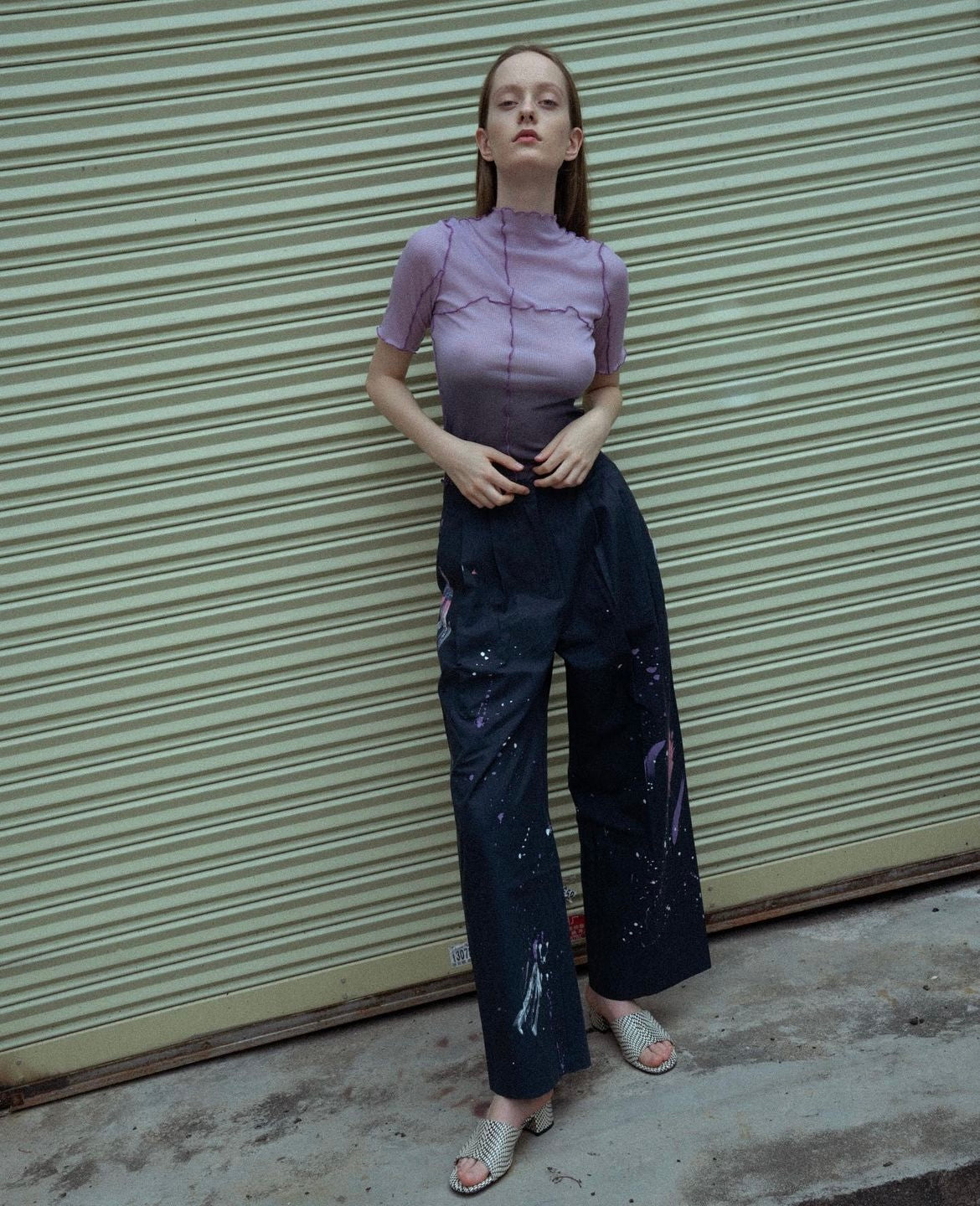 Hand Splattered Work Pant