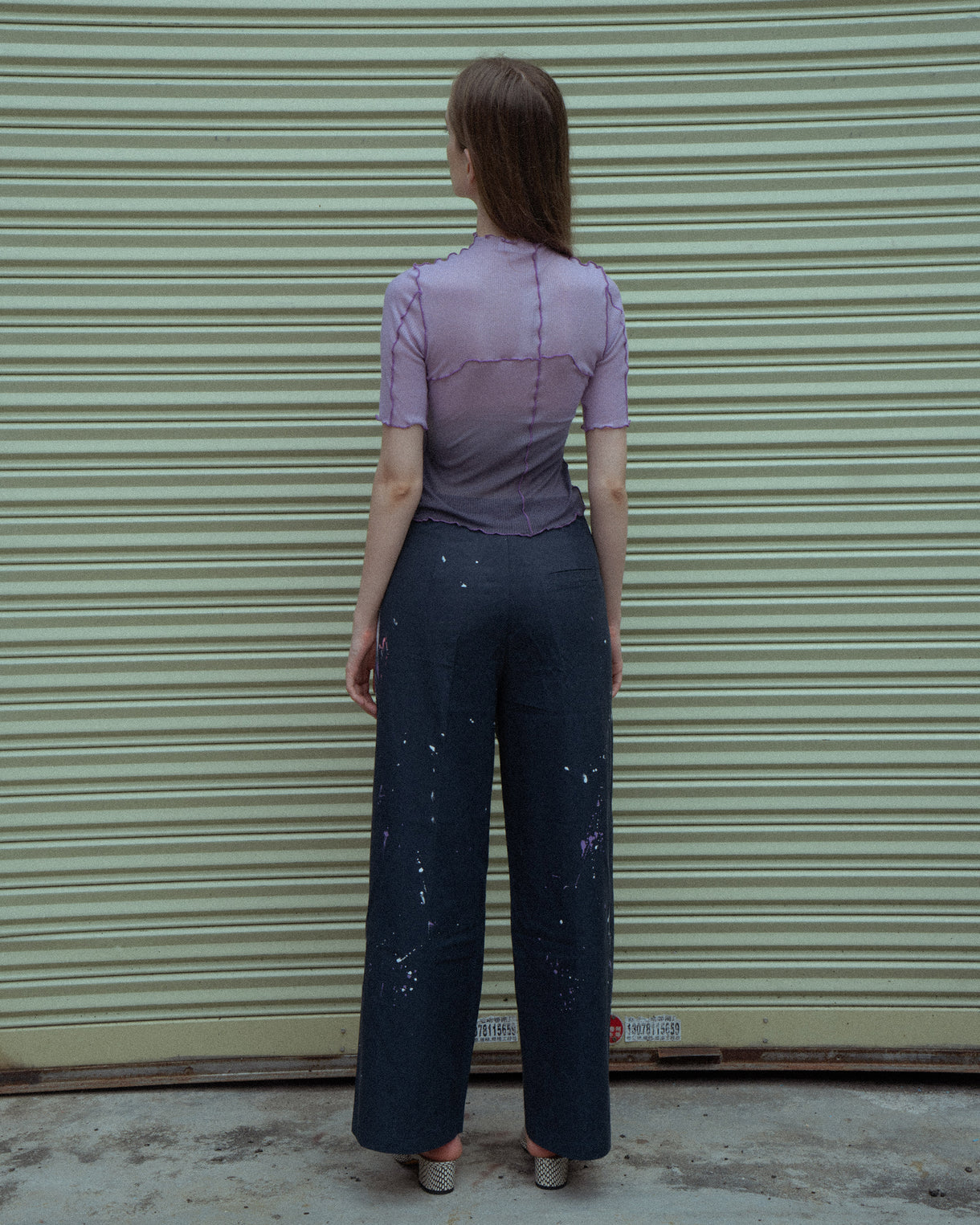 Hand Splattered Work Pant
