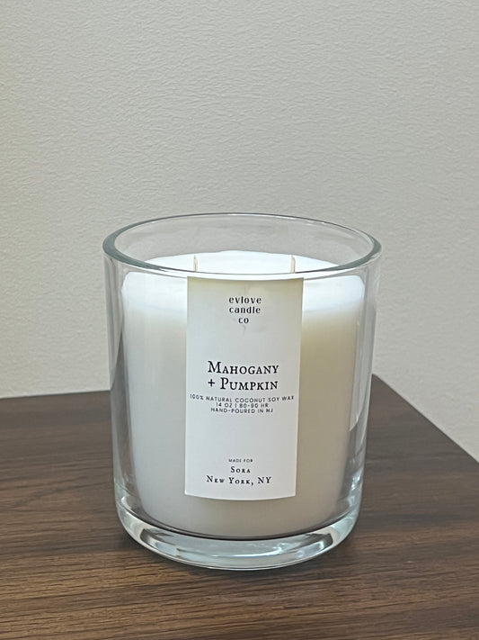 Mahogany + Pumpkin Candle