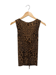 Leopard Cowl Neck Shirt