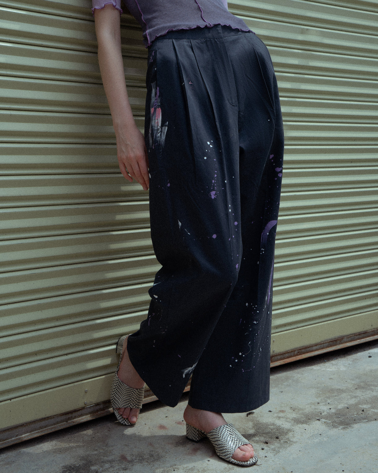 Hand Splattered Work Pant