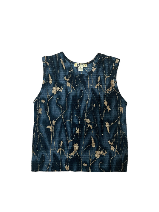 Navy Scrunch Tank