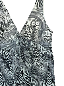 Zebra Print Mini Dress