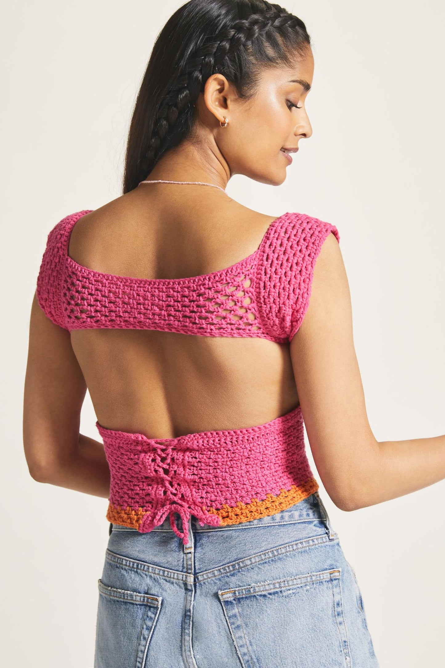 Donna Crochet Top