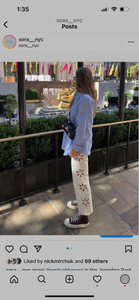 Ivory Jorgelina Pant