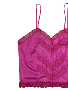 Hot Pink Lace Cami